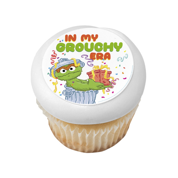 Sesame Street® Grouchy Era PhotoCake® Edible Image®