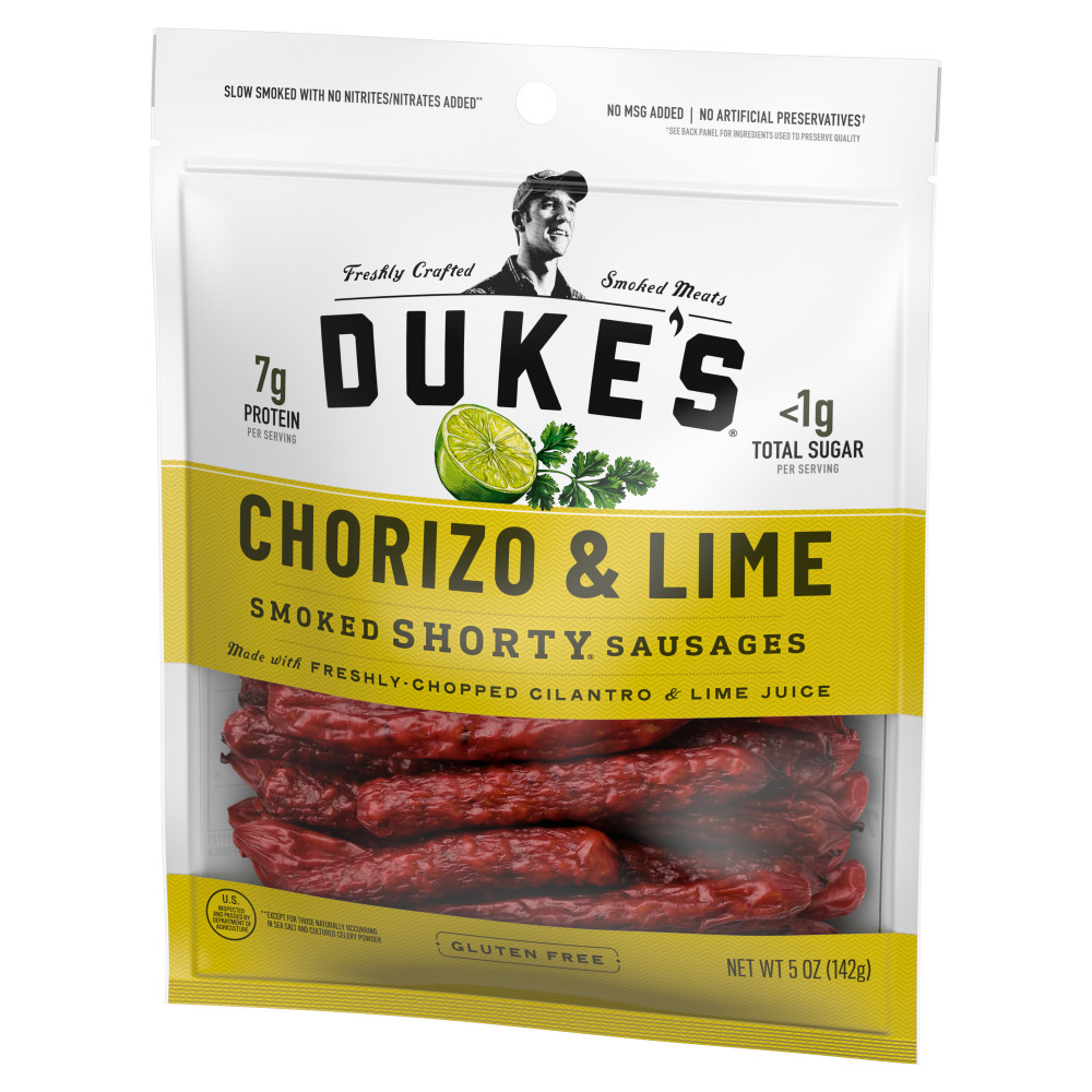 DUKE'S CHORIZO AND LIME PORK SAUSAGES 8/5 OZ Conagra Foodservice