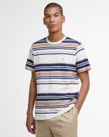 Aickmen Tailored Striped T-Shirt 