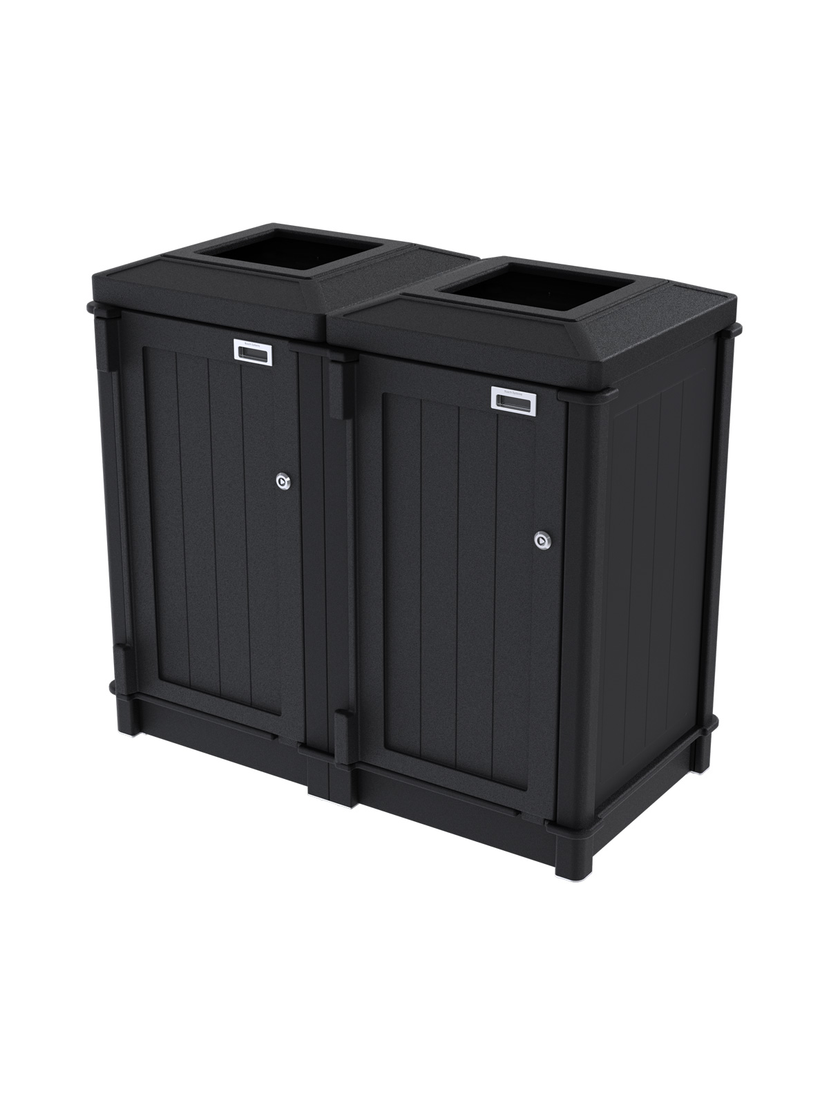 FUSION – Double – Unit – Top Load – Full – Black