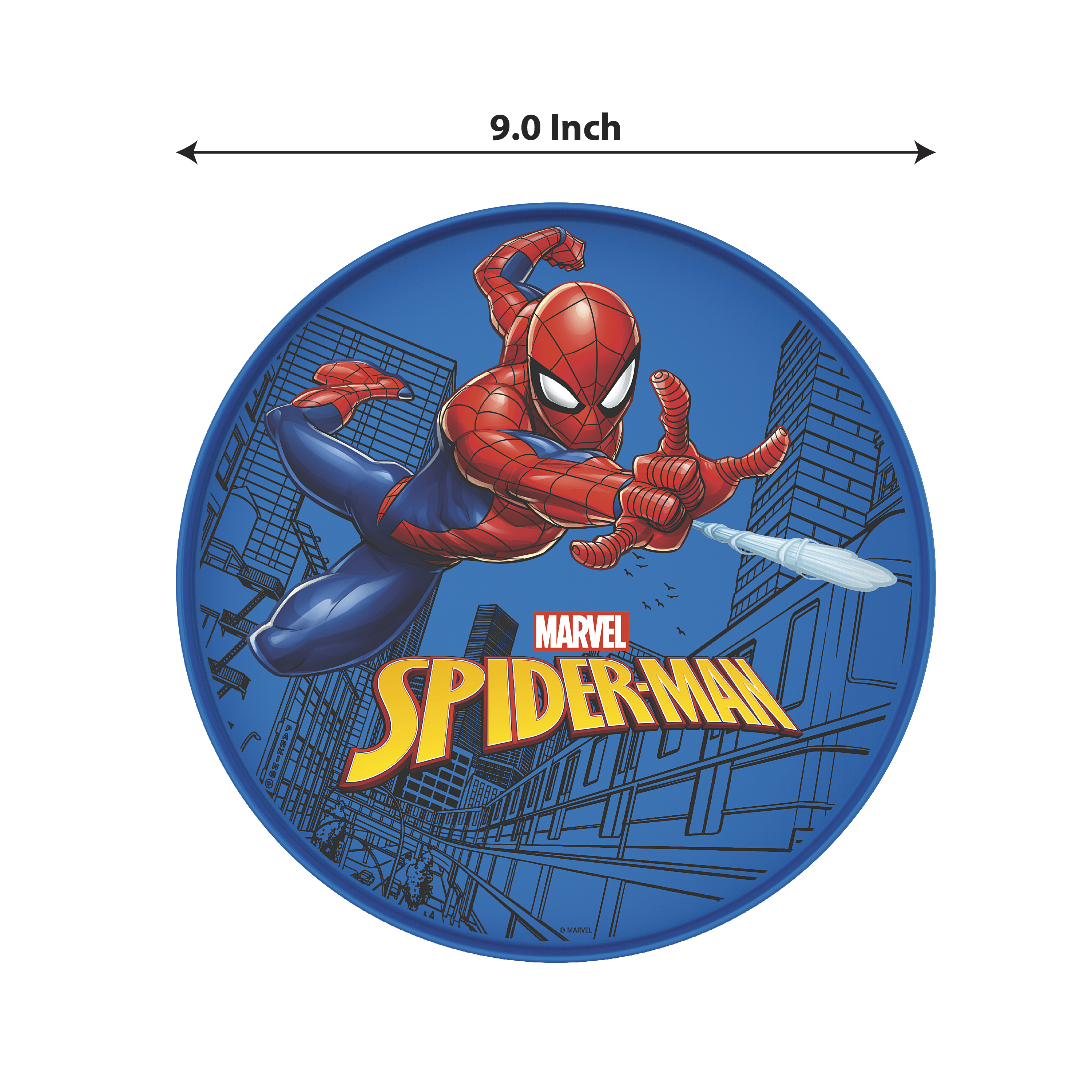 Marvel Comics Kids Dinnerware, Spider-Man, 2-piece set slideshow image 3 Marvel Comics Kids Dinnerware, Spider-Man, 2-piece set slideshow image 3