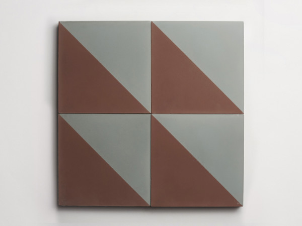 cement | slant | dark chocolate + vintage jade 