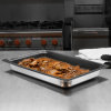 Full-size 2 ½-inch-deep Super Pan 3® stainless steel steam table pan with Steel Coat x3™ nonstick coating