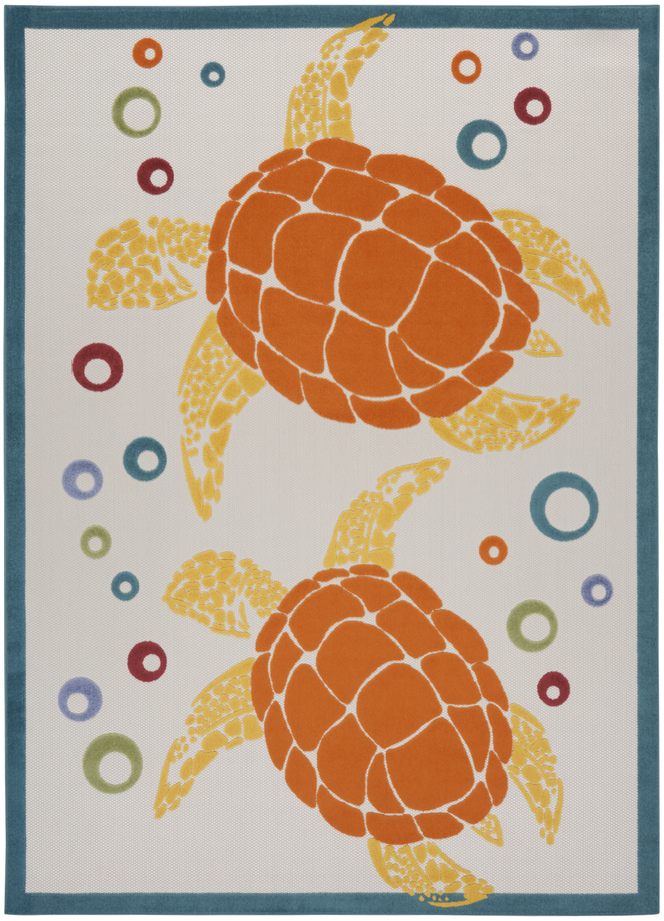 94.00" x 126.00" x .25" Aloha Turkey N789