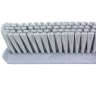 Carlisle, Sparta, 8in, Soft Counter Brush, Polyester Bristles, Gray