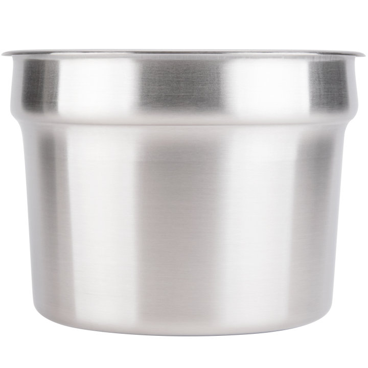 11-quart stainless steel inset