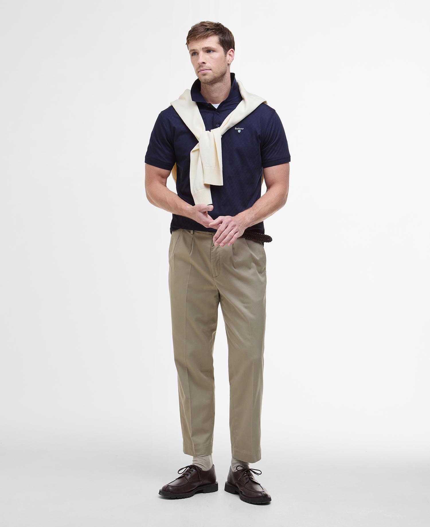 Polo Sutton leggermente aderente image number 1