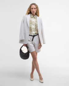 Agnes Sleeveless Shirt Rosemary Tartan