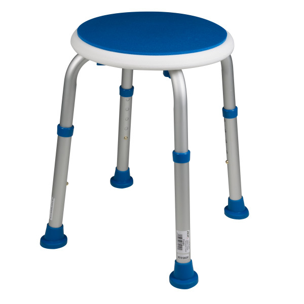 7101 Adjustable Padded Round Safety Stool