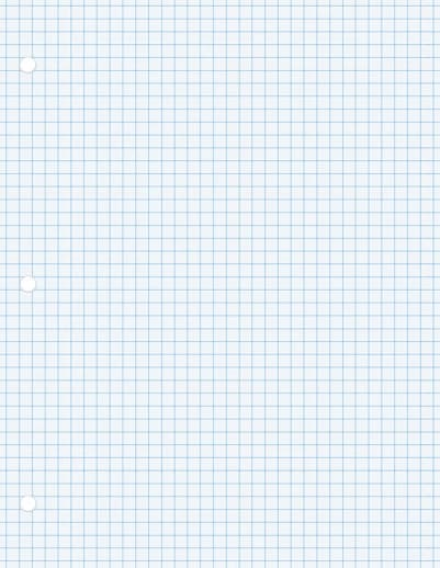 Pacon Graphing Paper (8 1/2" x 11") 100 sheets