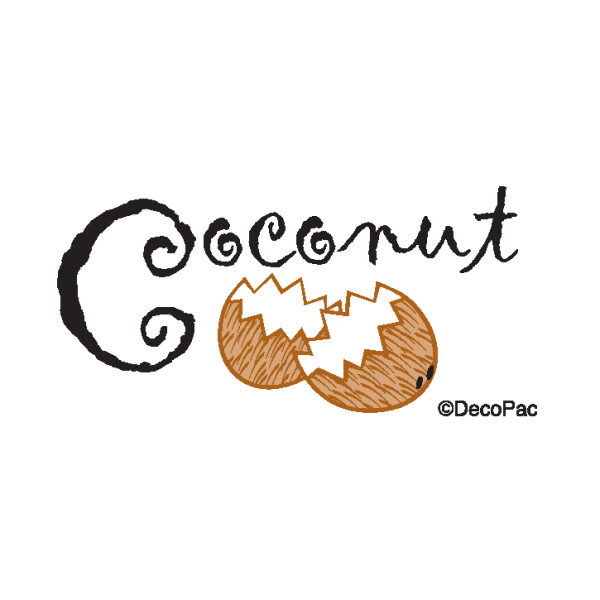 Coconut Promotional Label