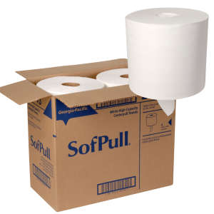 Georgia Pacific, SofPull® High Capacity, 700ft Center-pull Towel, 1 ply, White