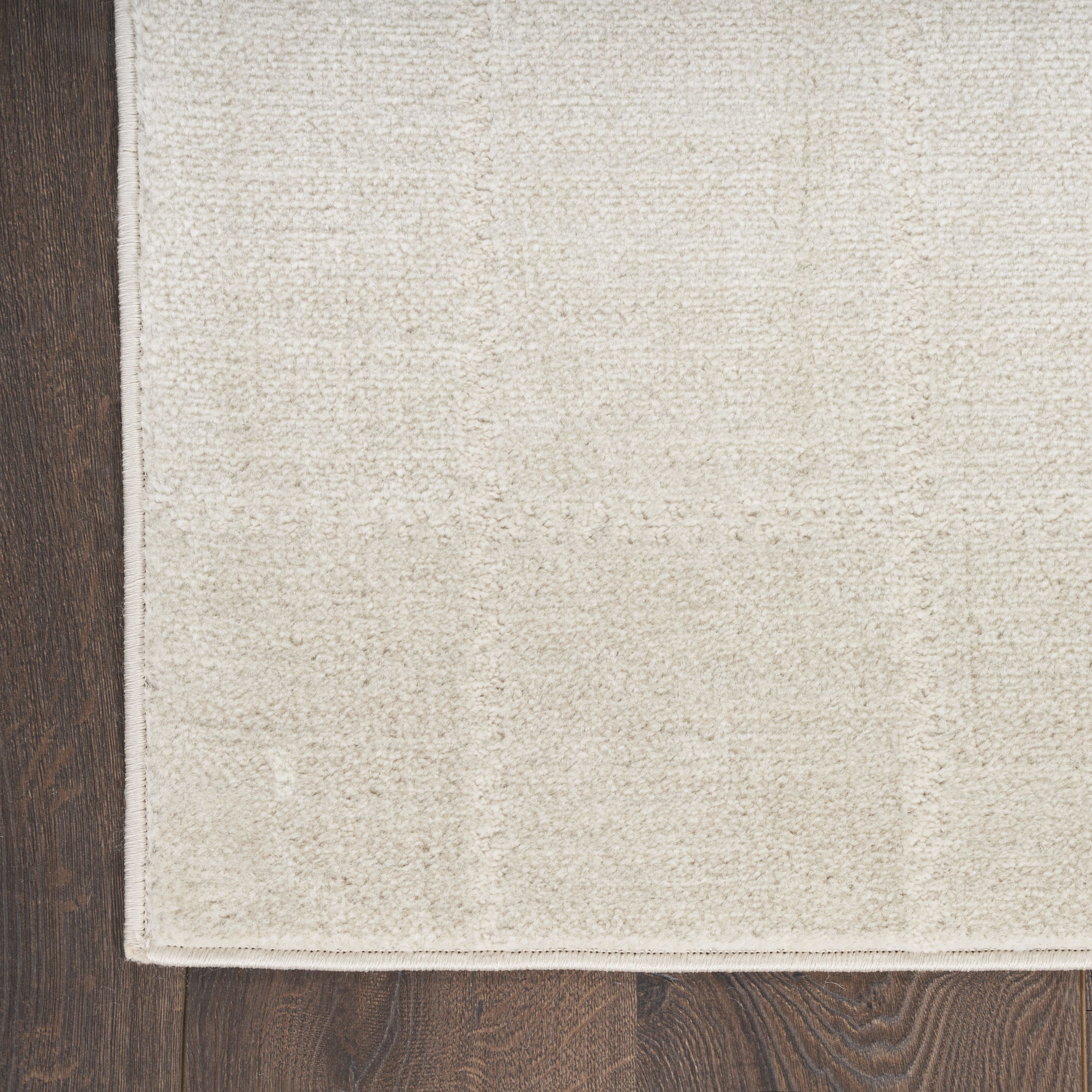 Nourison Serenity Home 6' x 9' Ivory Cream Modern Indoor Rug