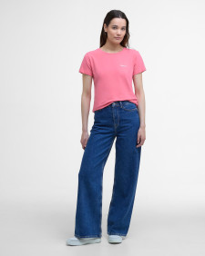 Saltford Logo T-Shirt Pink Punch