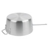 10-quart Arkadia™ aluminum saucepan in natural finish