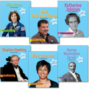 A Complete Set: STEM Superstars, Paperback, 16 Books