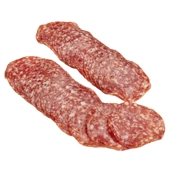 COLUMBUS(r) Sliced Calabrese Salame 12/4OZ . C1C0 - Front Center Out of Package (Hi Res)