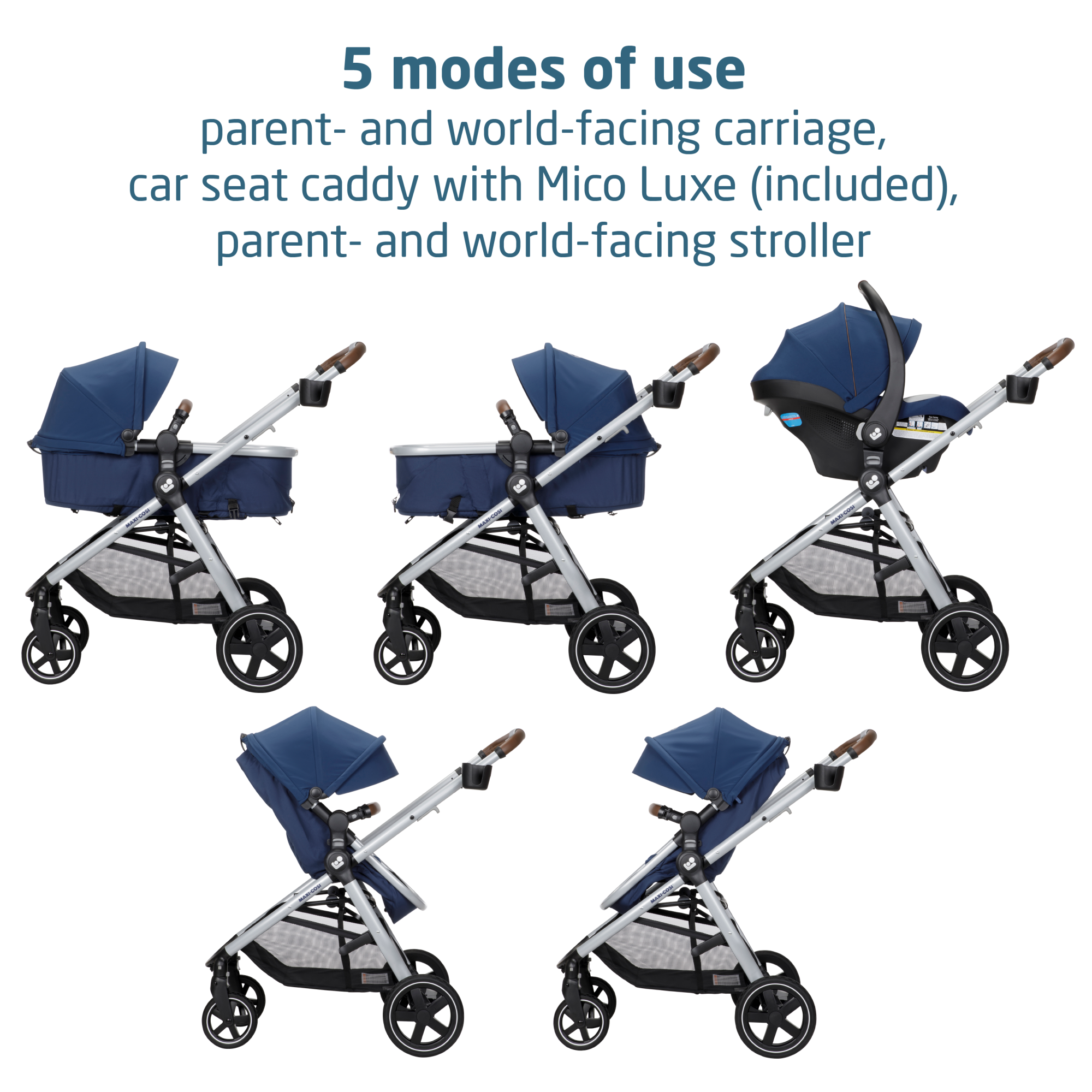 Maxi-Cosi Zelia² Luxe 5-in-1 Modular Travel System - Picture 27 of 48