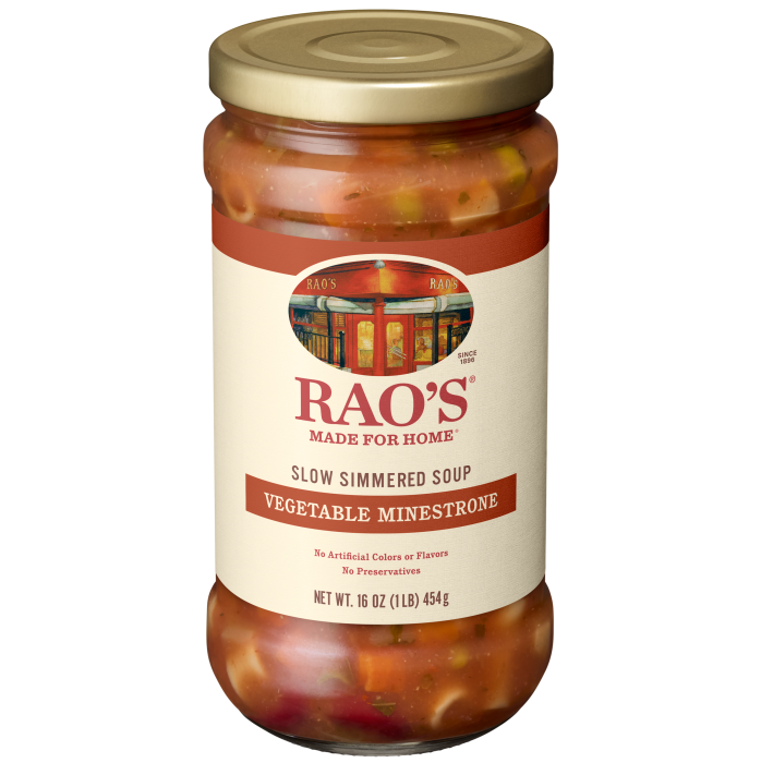 Vegetable Minestrone Soup, 16 oz