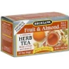 Fruit and Almond Herbal Tea - Case of 6 boxes - total of 120 tea bags