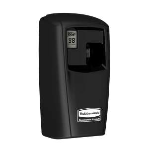 Rubbermaid Commercial, Microburst 3000 LCD Air Freshener Dispenser, Black
