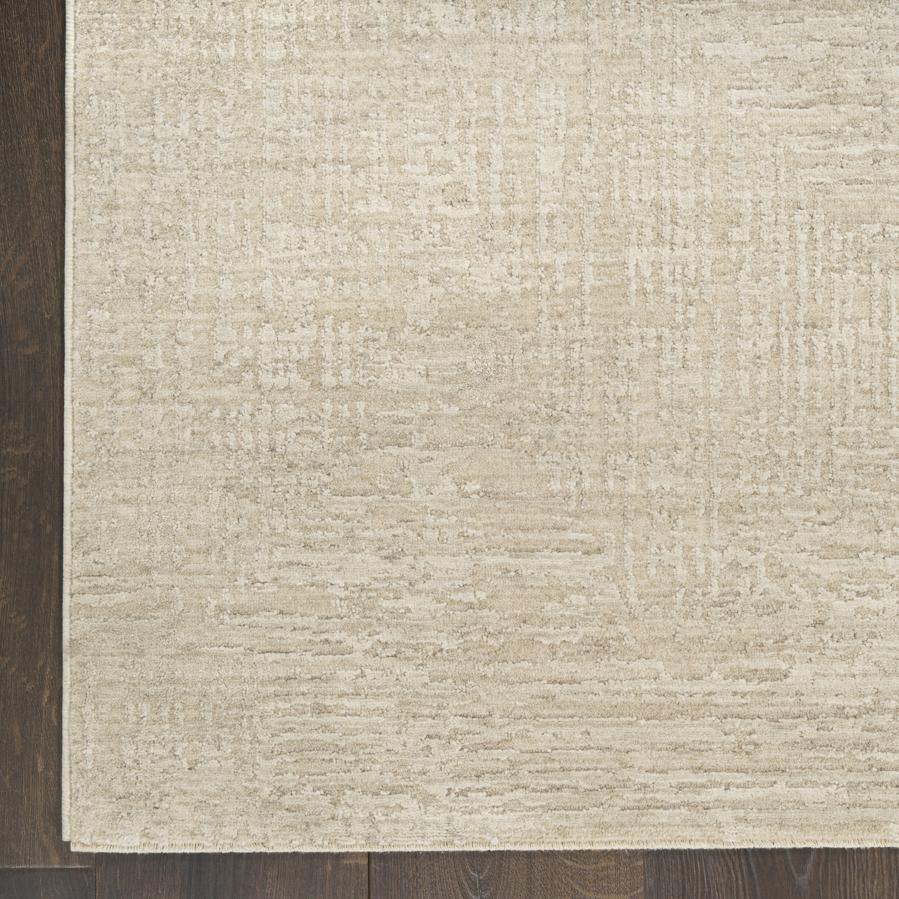 DKNY DK014 Madison Square 7'10" x 10'2" Ivory Beige Modern Indoor Rug