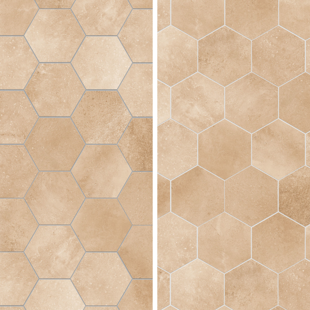 Atlas Hex Cotto 8-5/8 in. x 9-7/8 in. Porcelain Floor and Wall Tile