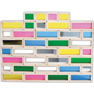 Rainbow Bricks - Set of 36
