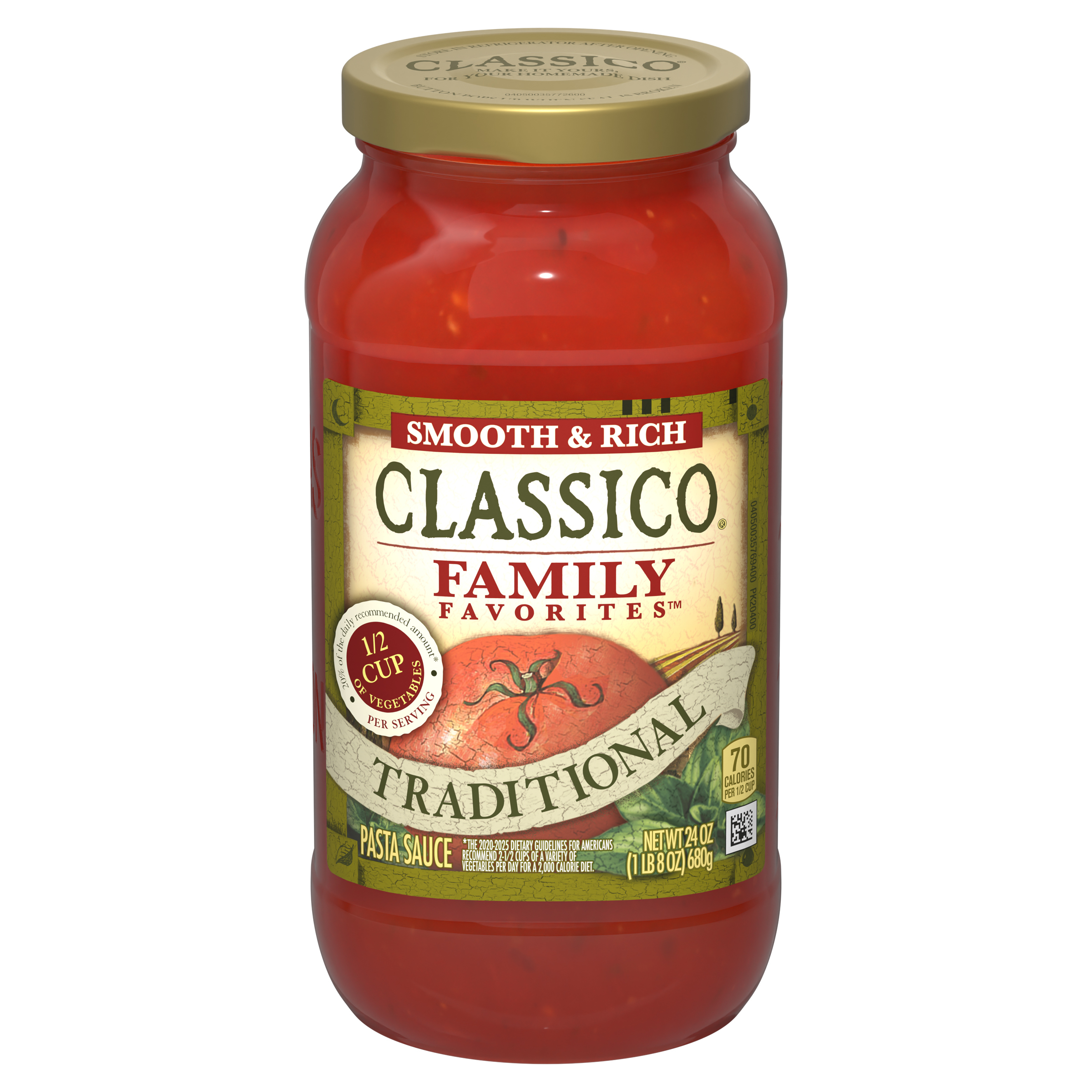 Traditional Smooth & Rich Pasta Sauce