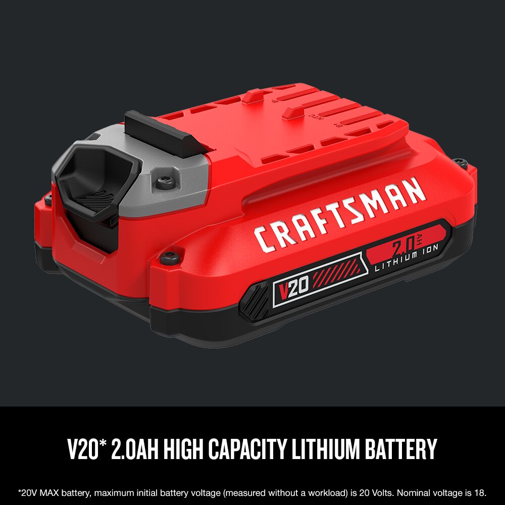 V20 2 0ah Lithium Ion Battery Craftsman