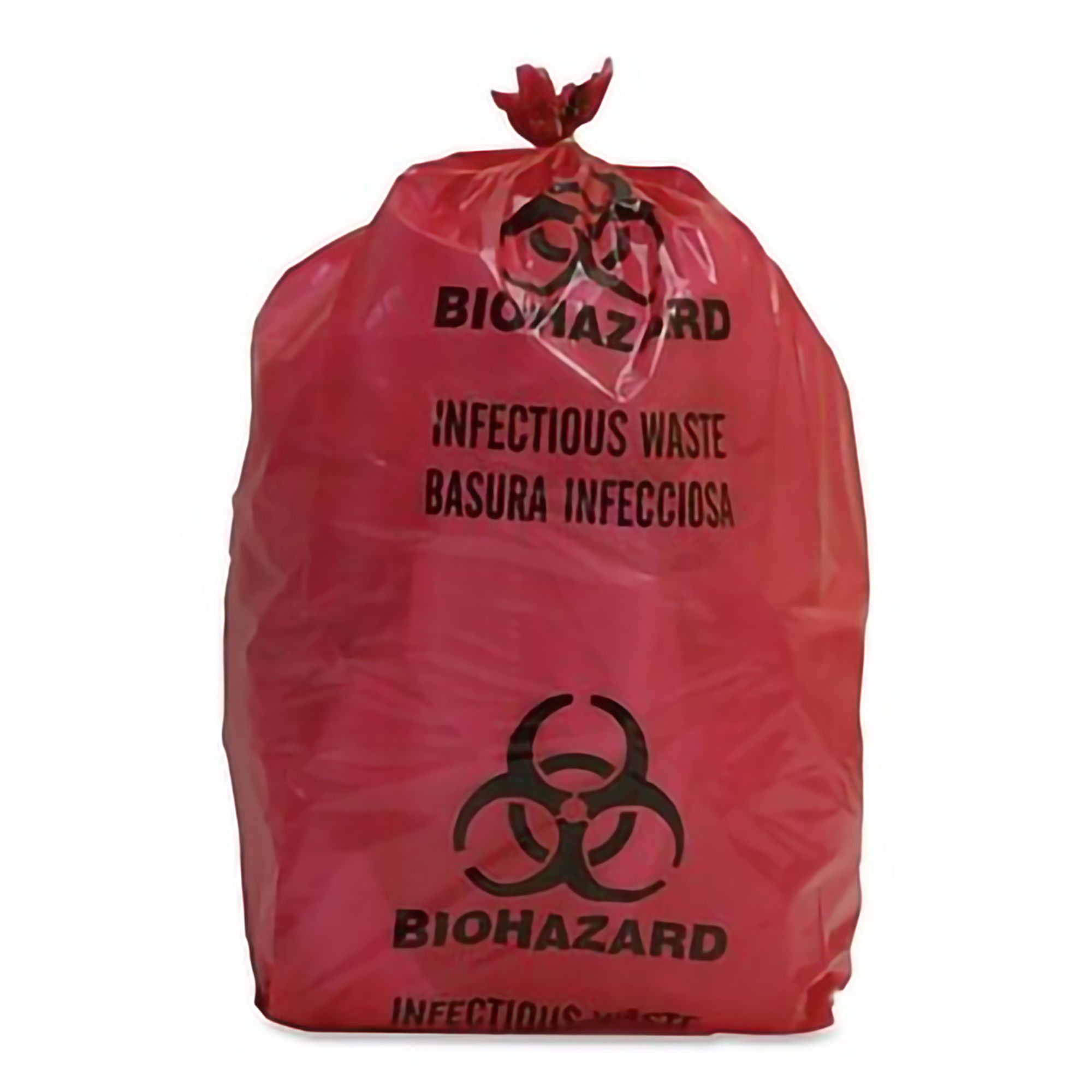 Biohazard Waste Bag, 1 gallon Capacity, 11 x 14 Inch
