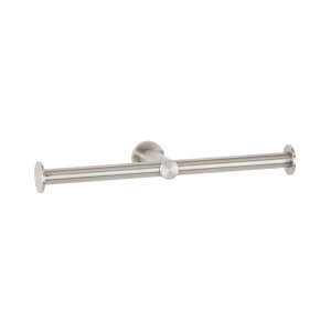 Bobrick, Fino Collection, Surface Mounted Double Toilet Roll Holder