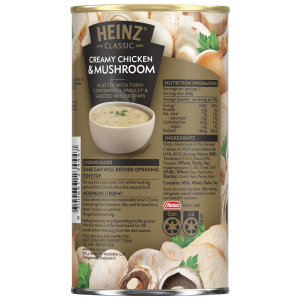  Heinz® Classic Creamy Chicken & Mushroom Soup 520g 