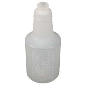 Impact, Contour™ Graduated Bottle with Anti-Backoff, 24 oz, Natural