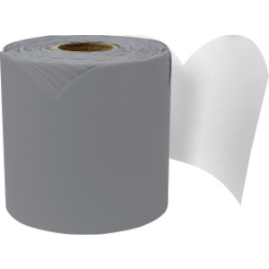 Rolled Scalloped Bulletin Board Border, Steel Gray, 65 Feet