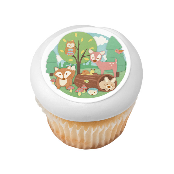 Woodland Buddies PhotoCake® Edible Image®