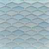 Elements Blue Skies 1-1/2×3 Mod Hex Mosaic Silk