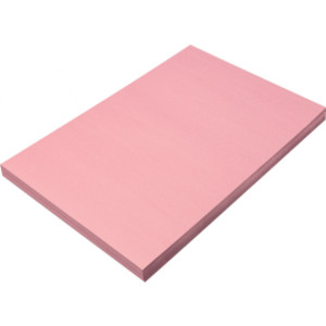 Construction Paper, Medium Weight, Pink, 12" x 18", 100 Sheets