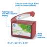 Tork, N4 Xpressnap Tabletop,  Napkin Dispenser, Red
