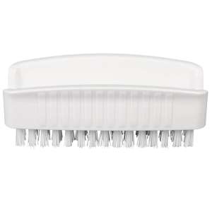 Impact, 3.5in, Hand and Nail Brush, Nylon Bristles, White
