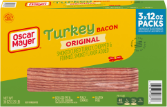 Oscar Mayer Turkey Bacon Box, 36 oz image