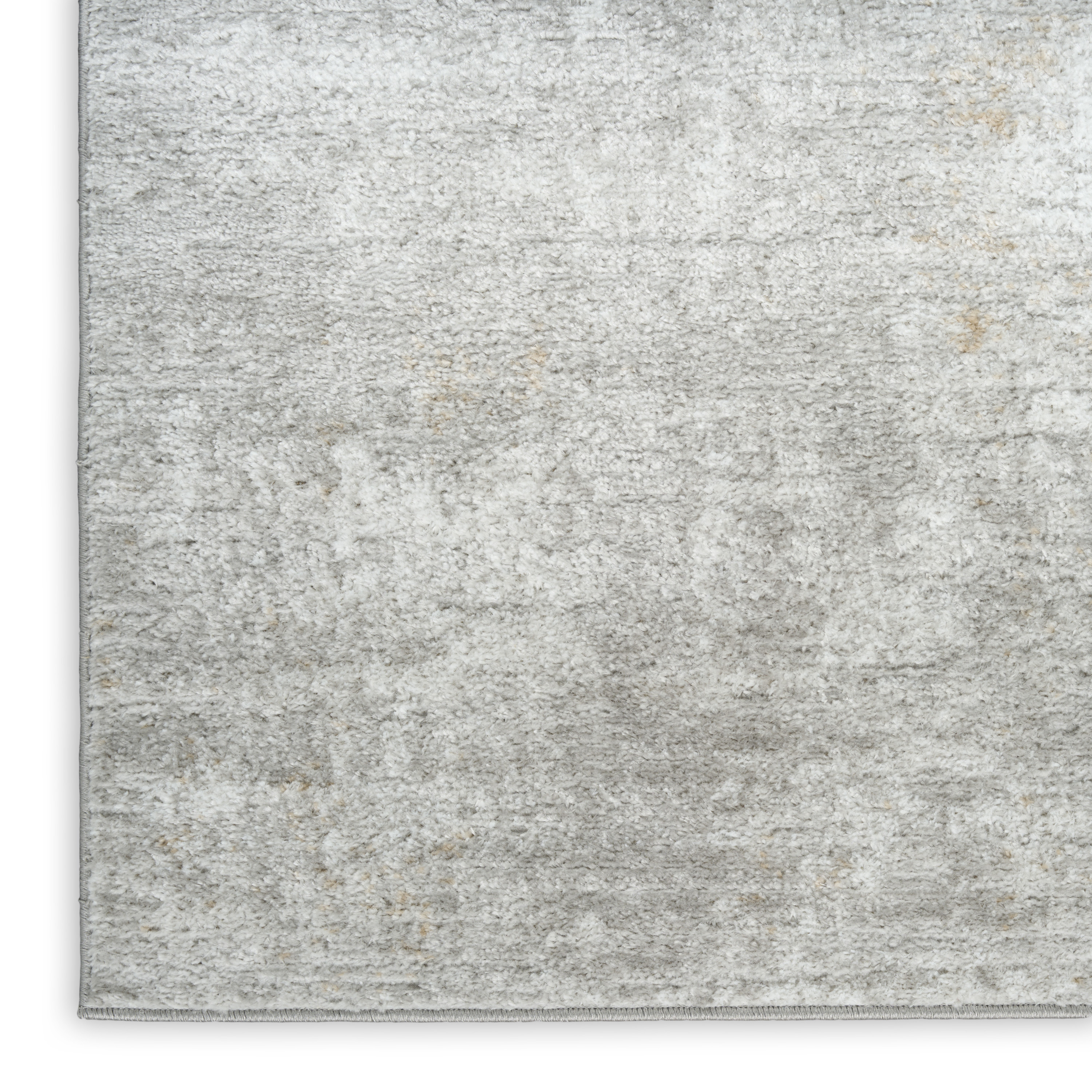 Nourison Dekor 4' x 6' Grey Modern Indoor Rug
