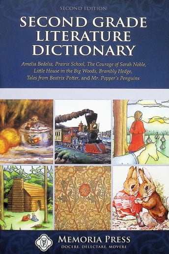 Memoria Press Second Grade Literature Dictionary (2nd Edition)