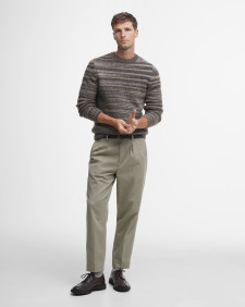 Pateley Striped Crew Neck Jumper 