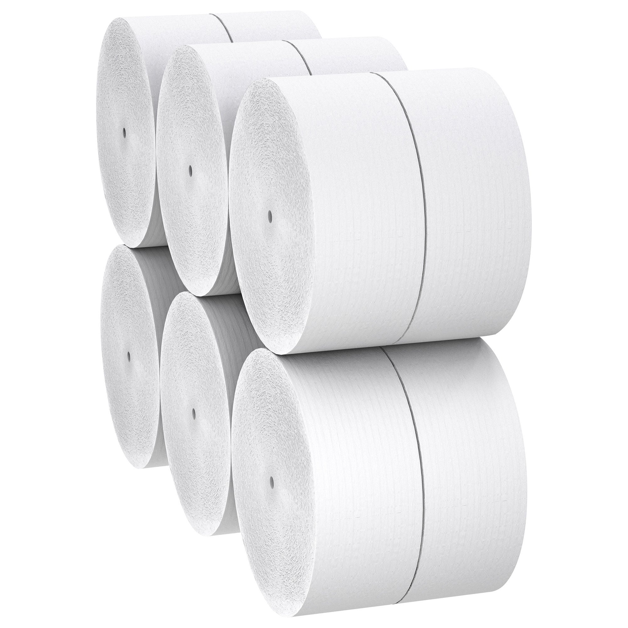 Toilet Tissue Scott® Essential Coreless JRT White 1-Ply Jumbo Size Coreless Roll Continuous Sheet 3-3/4 Inch X 2300 Foot