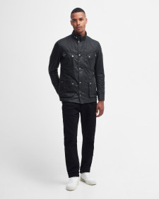 Duke Waxed Jacket Sage