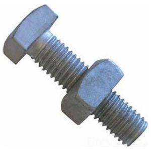 5/8 in. X 14 in. Square Head Machine Bolt With Nut