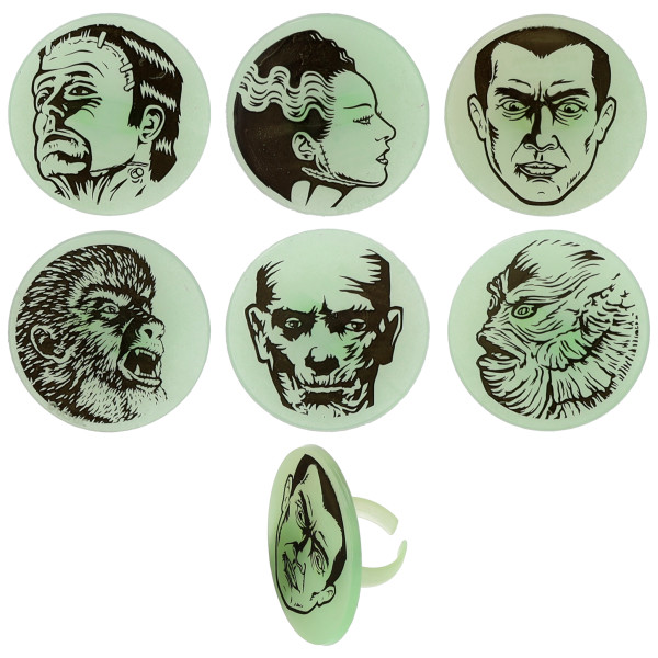 Universal Monsters Cupcake Rings