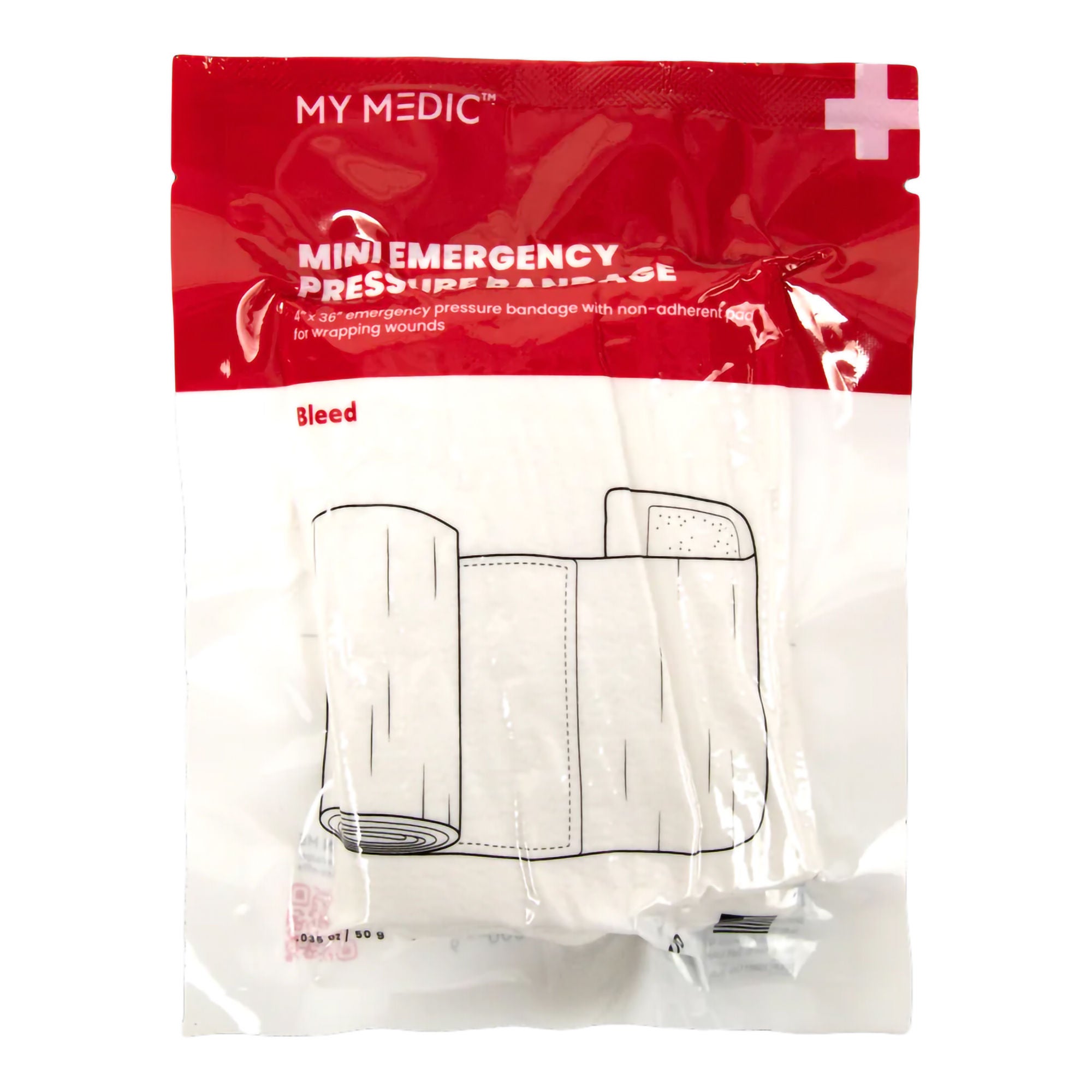 MyMedic BANDAGE, MINI EMERGENCY PRESSURE