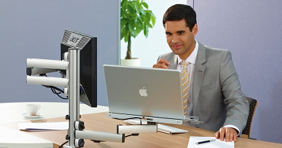 Adjust to your personal ergonomic profile to prevent neck, back and eye strain.